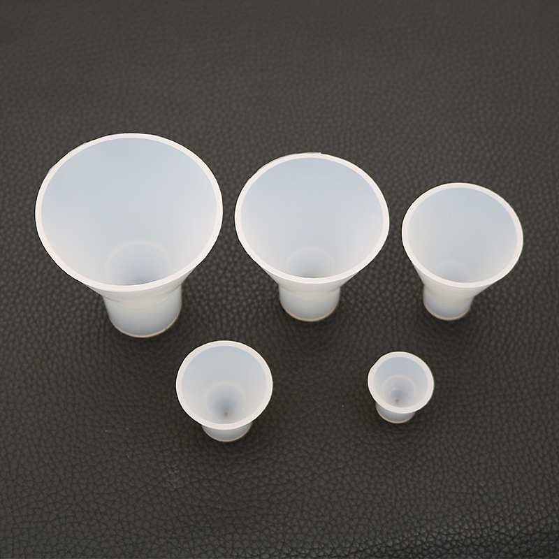 DIY Crystal Drop Glue Cone Silica Gel Mold Handmade Cone Jewelry Ornament Diamond Cone