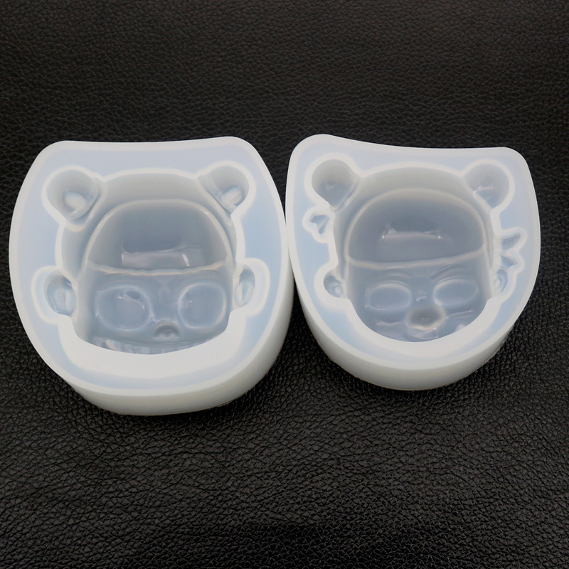 DIY Drop Mold Nezha Mold Mirror Handmade Plaster Pendant Silicone Mold for Air Outlet
