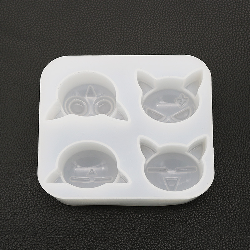 DIY Crystal Drop Mold Luo Xiaohei Silica Gel Mold Baking Mold Handmade Pendant