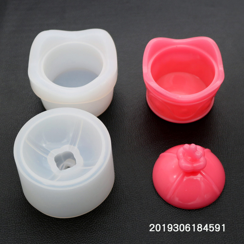DIY Crystal Drop Glue Silicone Storage Box Mold Emperor Storage Box Mold Hand Mirror Making Crown