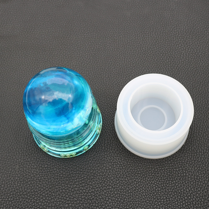 DIY Crystal Drop Mold Crystal Ball Base Mold Bottom Support Mold Resin Mold Gypsum