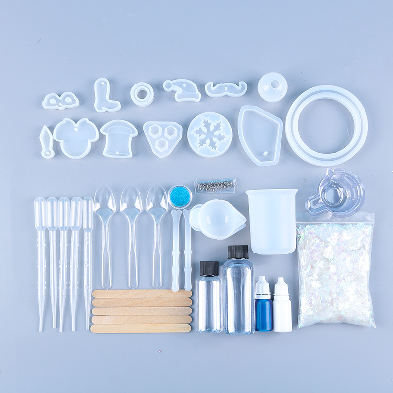 DIY Drop Mold Novice Suit Silicone Mold Hand Mirror Amazon Hot Sale