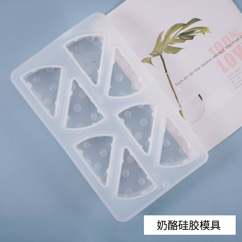 DIY Crystal Gel Mould Cake Cheese Ice Lattice Chocolate Mirror Silicone Mold