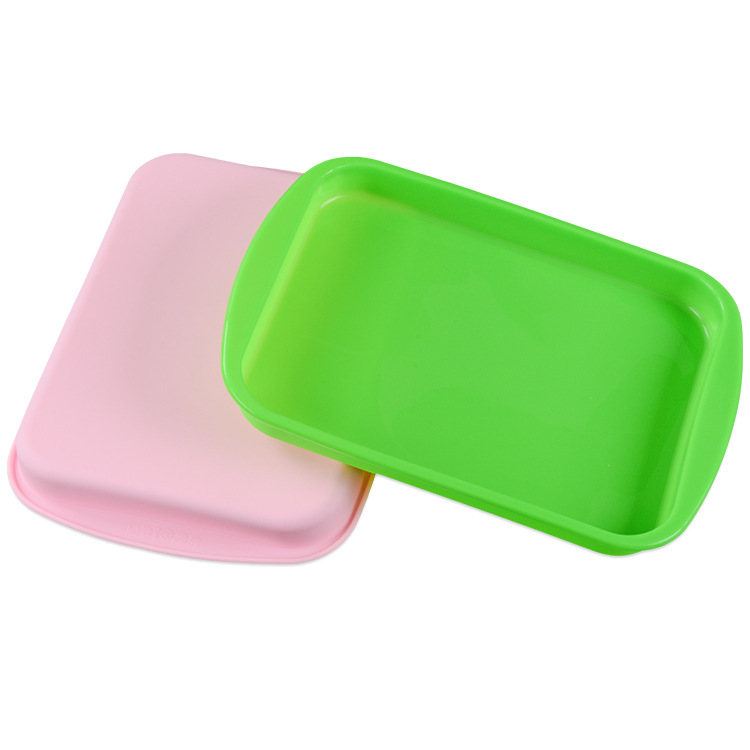 Silicone Cake Mold Oven BakingTools High Temperature Resistant Rectangular Cake Pan