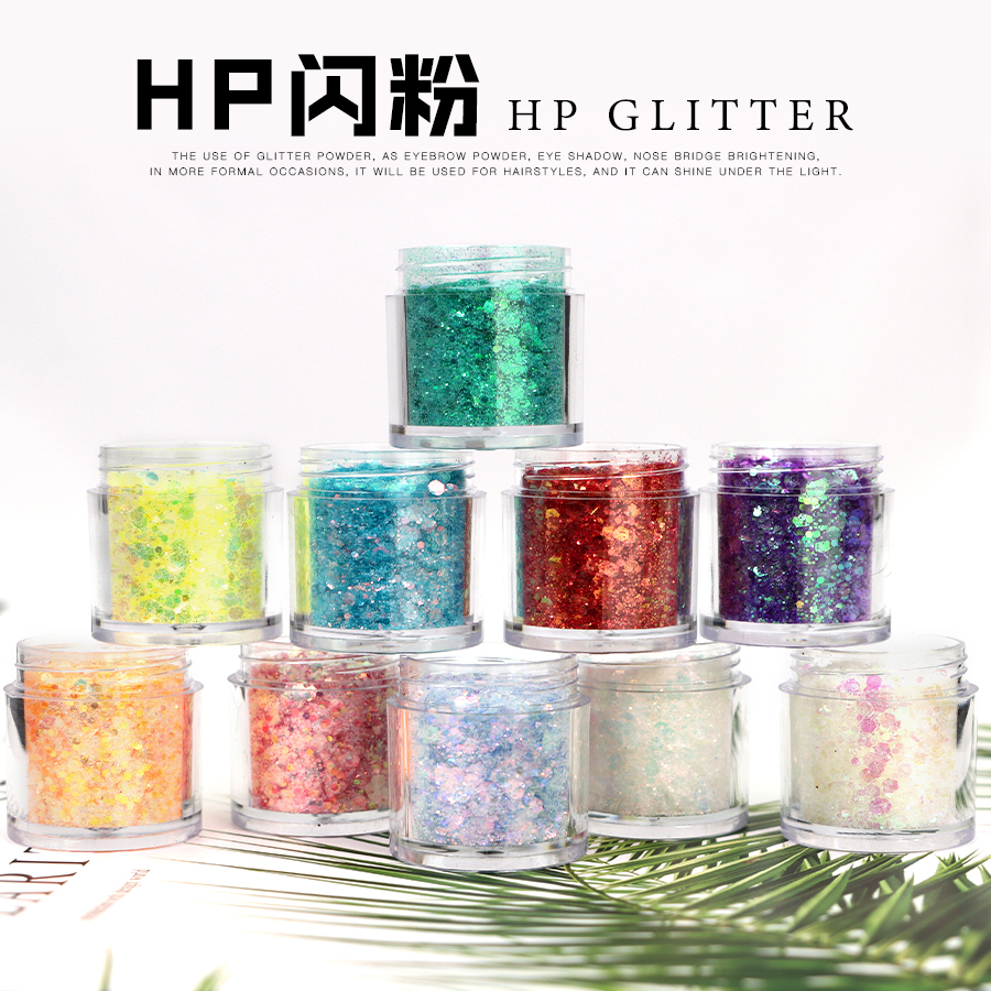 Magic Golden Onion Glitter Powder for DIY UV Resin Filler Gradient Flash Epoxy Resin Quicksand Sequin